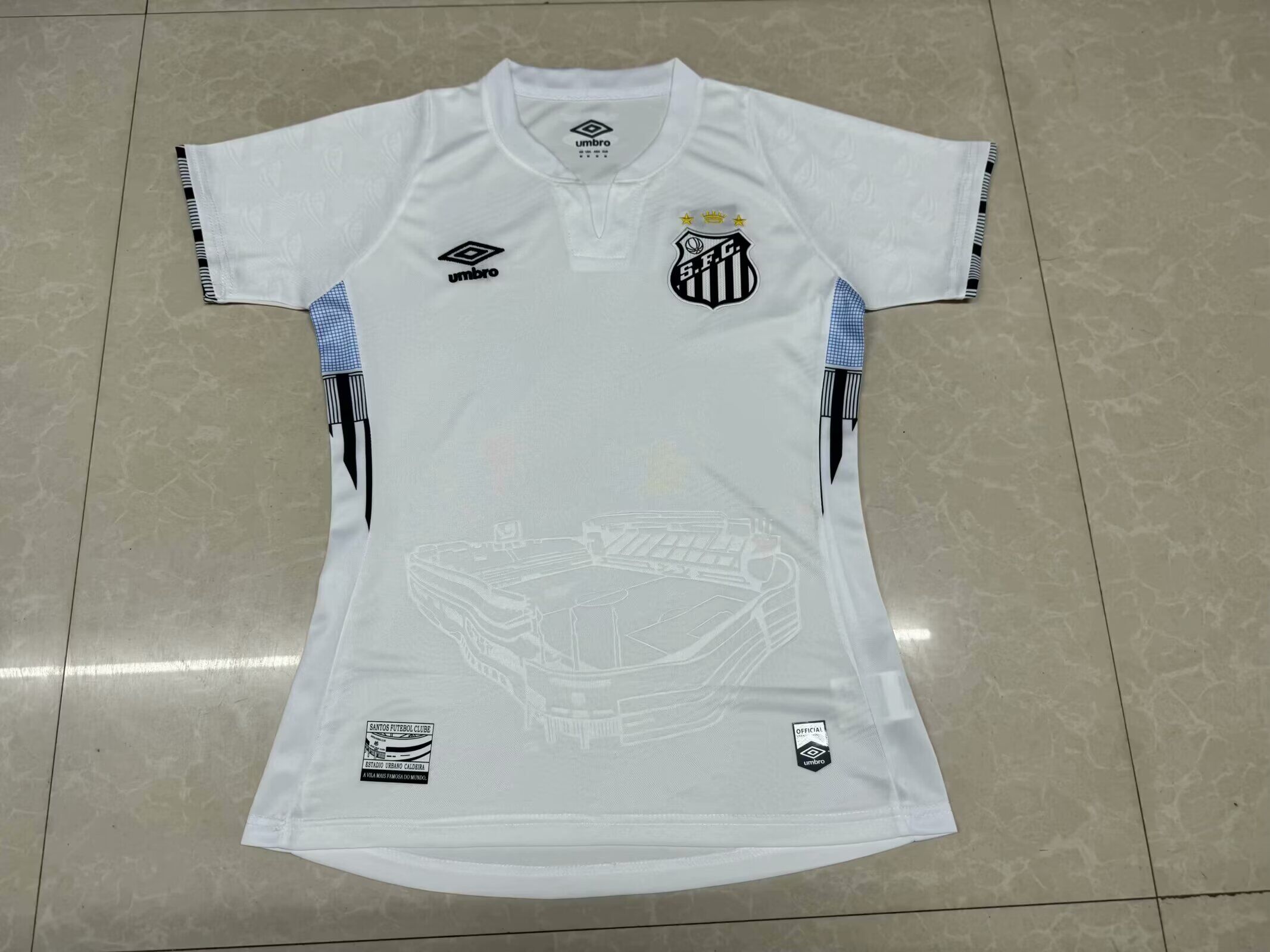 AAA Quality Santos Woman 24/25 Home Soccer Jersey